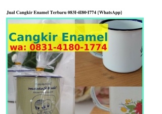 Jual Cangkir Enamel Terbaru 0831~Ꮞ180~177Ꮞ(WA)