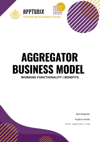 Advantages and Working Functionality of the Aggregator Business Model