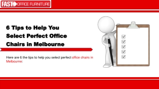 6 Tips to Help You Select Perfect Office Chairs in Melbourne