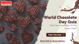 World Chocolate Day Quiz: Test Your Knowledge Of The Sweet Treat!