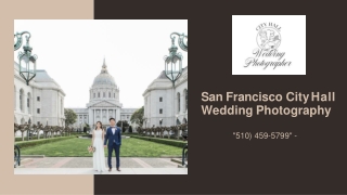 SF city hall wedding photographers