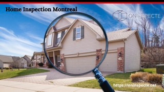 Home Inspection Montreal