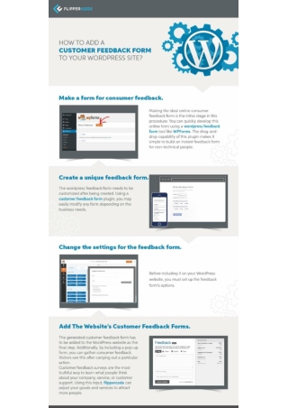 How to Add a Customer Feedback Form to Your Wordpress Site