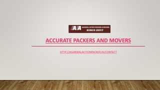 Accurate Packers And Movers