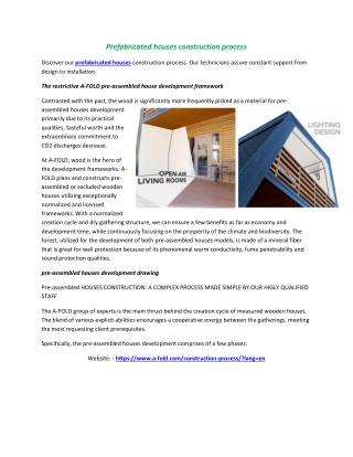 prefabricated houses