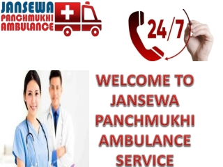 Jansewa Panchmukhi Ambulance Service in Vasant Vihar and Vasant Kunj with Advanced Care Medical Equipment