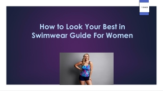 How to Look Your Best in Swimwear Guide For Women