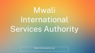 Mwali International Services Authority – What An Investor Should Know