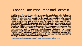 Copper Plate Demand online