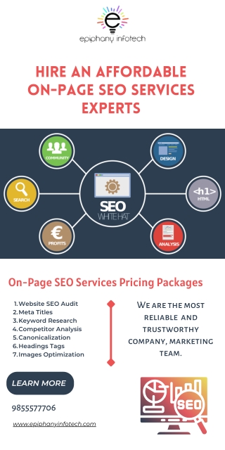 Hire an Affordable On-Page SEO Services experts