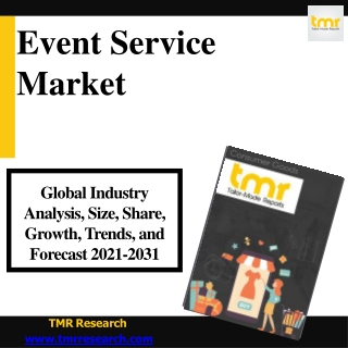 Events Service Market Research Report Study by 2031