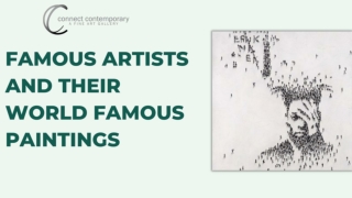Famous Artists And Their World Famous Paintings