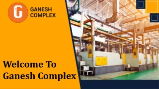 Industrial Space for Sale in Kolkata - Ganesh Complex