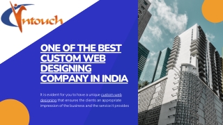 Custom Web Designing Company in India