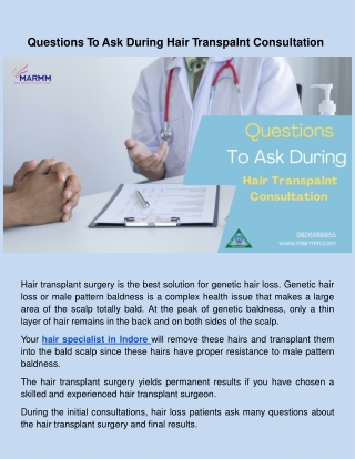 Questions To Ask During Hair Transpalnt Consultation .docx