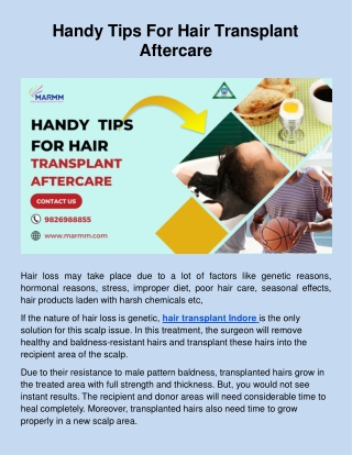 _Handy tips for hair transplant aftercare.docx