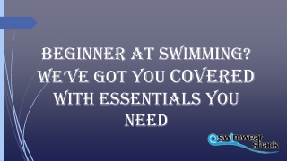 Beginner at Swimming