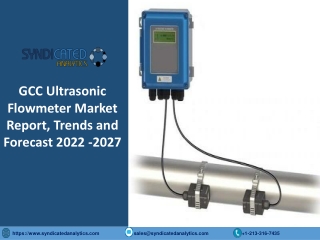 GCC Ultrasonic Flowmeter Market Industry Analysis 2022-2027
