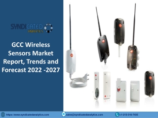 GCC Wireless Sensors Market Industry Analysis 2022-2027