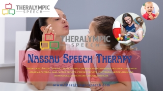 Get Your Free Consultation with Nassau Speech therapy