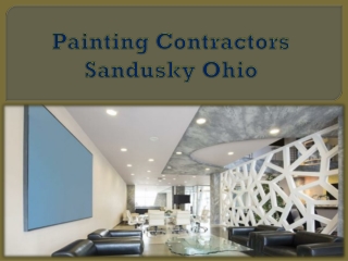 Painting Contractors Sandusky Ohio