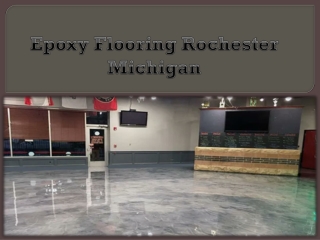 Epoxy Flooring Rochester Michigan