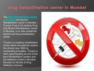 Drug Rehabilitation center in Mumbai