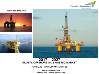Global Offshore Oil and Gas Rigs Market, Forecast 2027