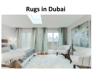 Rugs in Dubai