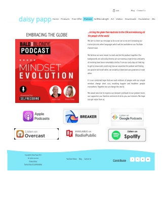 Bald and Blonde Mindset Evolution Podcast,Health and Wellness Coach, embracing t