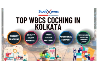 Top WBCS Coaching In Kolkata study Xpress