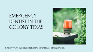 Emergency dentist in The Colony Texas