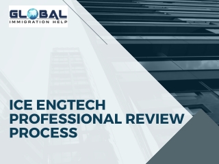 ICE EngTech Professional Review Process