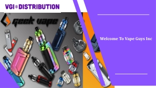 Wholesale Vape Products