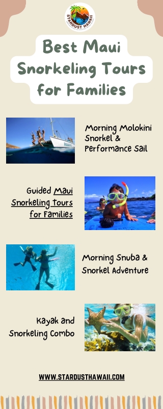 Best Maui Snorkeling Tours for Families | Stardust Hawaii