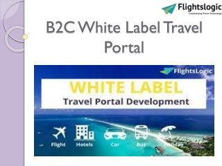 B2C White Label Travel Portal