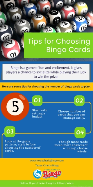 Tips for Choosing Bingo Cards