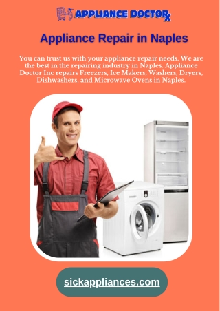 Appliance Repair In Naples | Appliance Doctor Inc