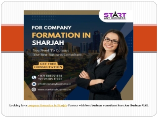 company formation in Sharjah