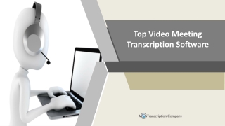 Top Video Meeting Transcription Software