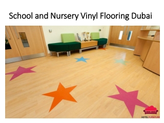 School and Nursery Vinyl Flooring Dubai
