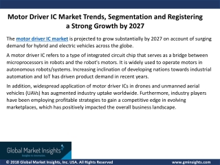 Motor Driver IC Market