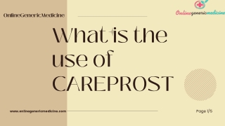 Careprost To Grow Your Eyelashes - OnlineGenericMedicine