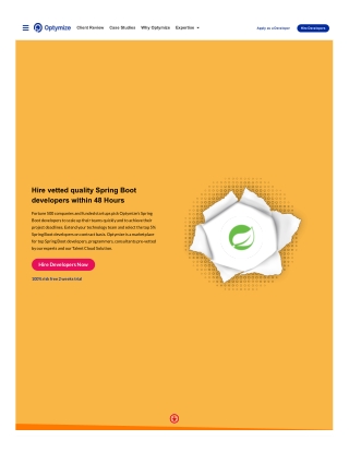 Hire vetted quality Spring Boot developers within 48 Hours