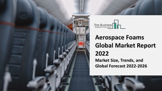 Aerospace Foams Market 2022 - CAGR Status, Major Players, Forecasts 2031