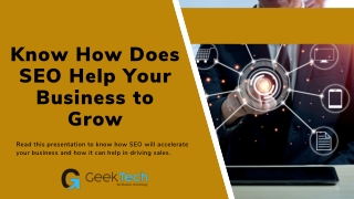 Know How Does SEO Help Your Business to Grow
