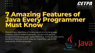 7 Amazing Features of Java Every Programmer Must Know