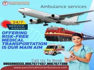 Acquire Life Saver ICU Setup with Panchmukhi Air Ambulance Service in Mumbai and Bangalore