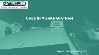 Cabs in Visakhapatnam