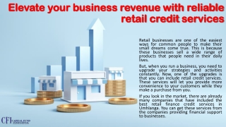 Best retail finance credit services in Umhlanga